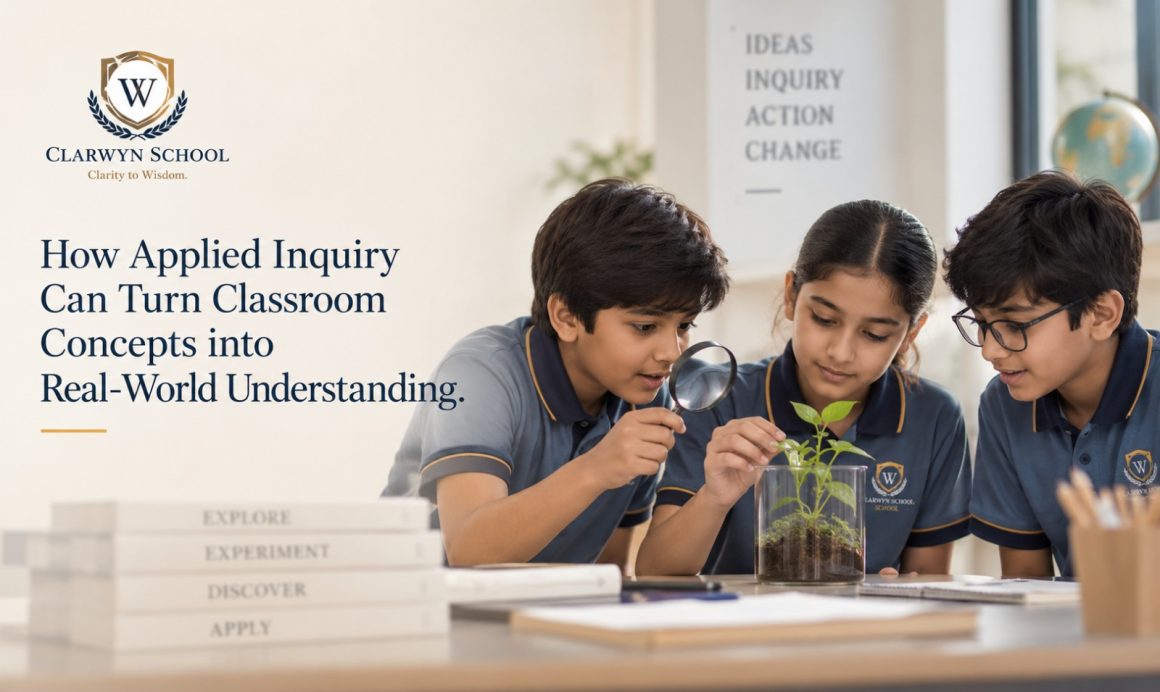 How Applied Inquiry Can Turn Classroom Concepts into Real-World Understanding How Applied Inquiry Can Turn Classroom Concepts into Real-World Understanding